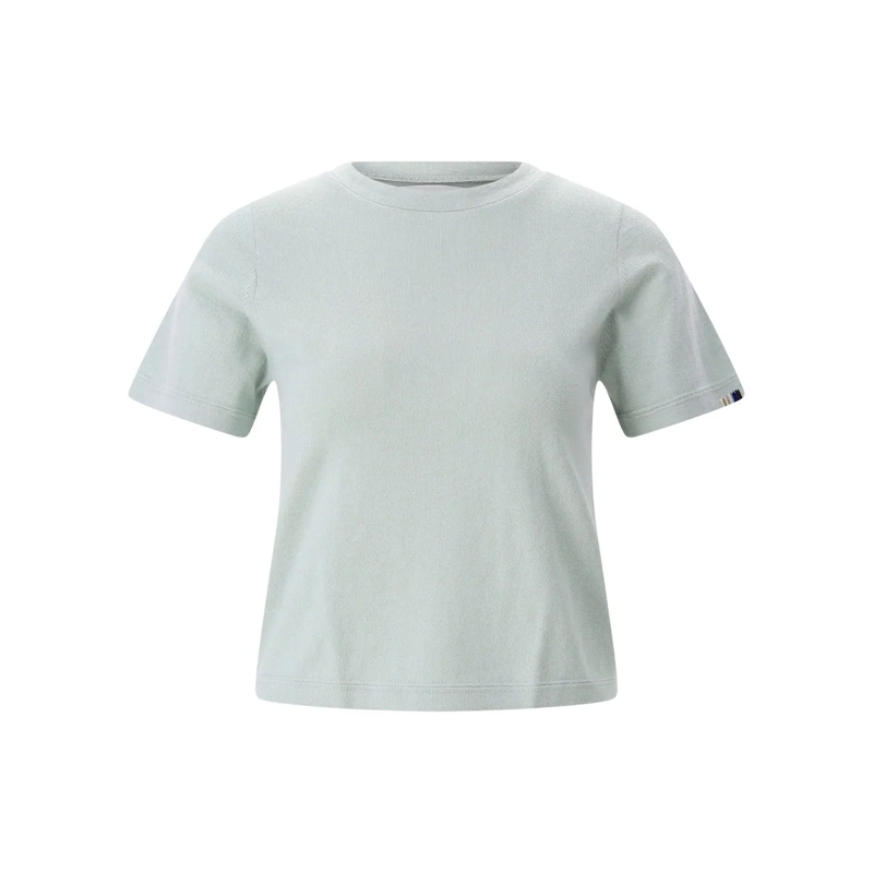 Extreme Cashmere Top Shirt Tina aus Baumwoll-Kaschmir-Mix grün