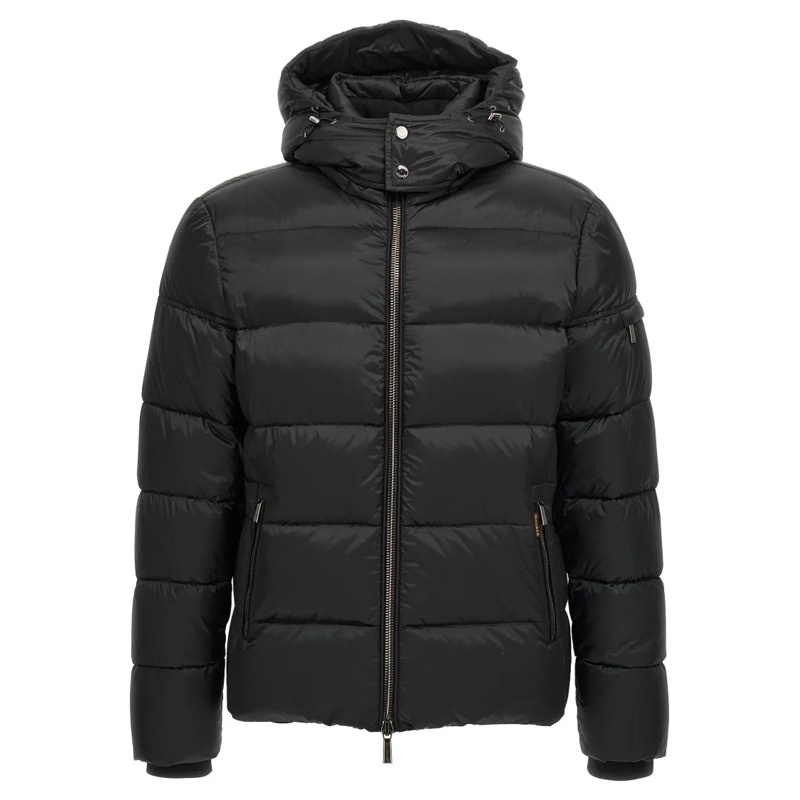 Moorer Bomberjacke Brett' Bomber Jacket Black