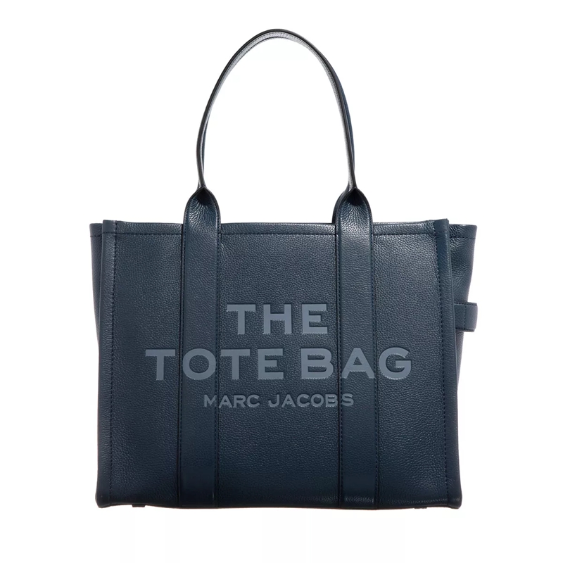 Marc Jacobs Tote The Leather Tote Bag Blue Sea