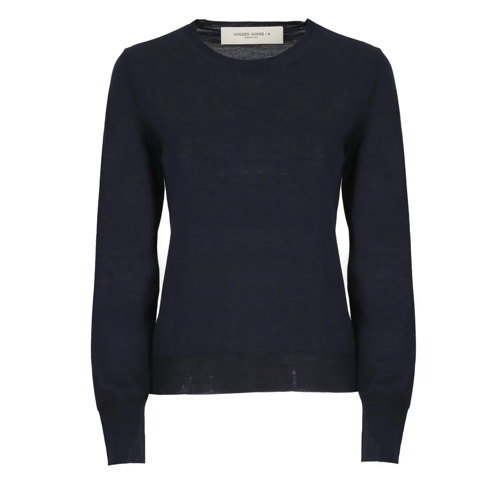 Golden Goose Trui Wool Sweater Blue