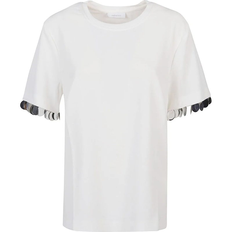 Paco Rabanne T-Shirt T-shirt White weiß