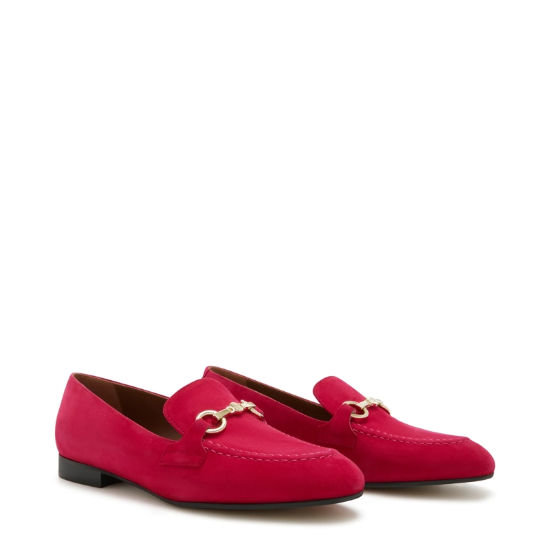 Isabel Bernard Mocassin Vendôme Fleur Loafers pink