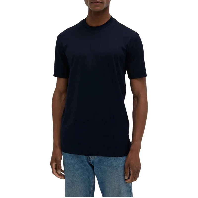 VALENZA T-Shirt Valenza Interlock Supima T-shirts Donkerblauw 1001 blau(Image 5)
