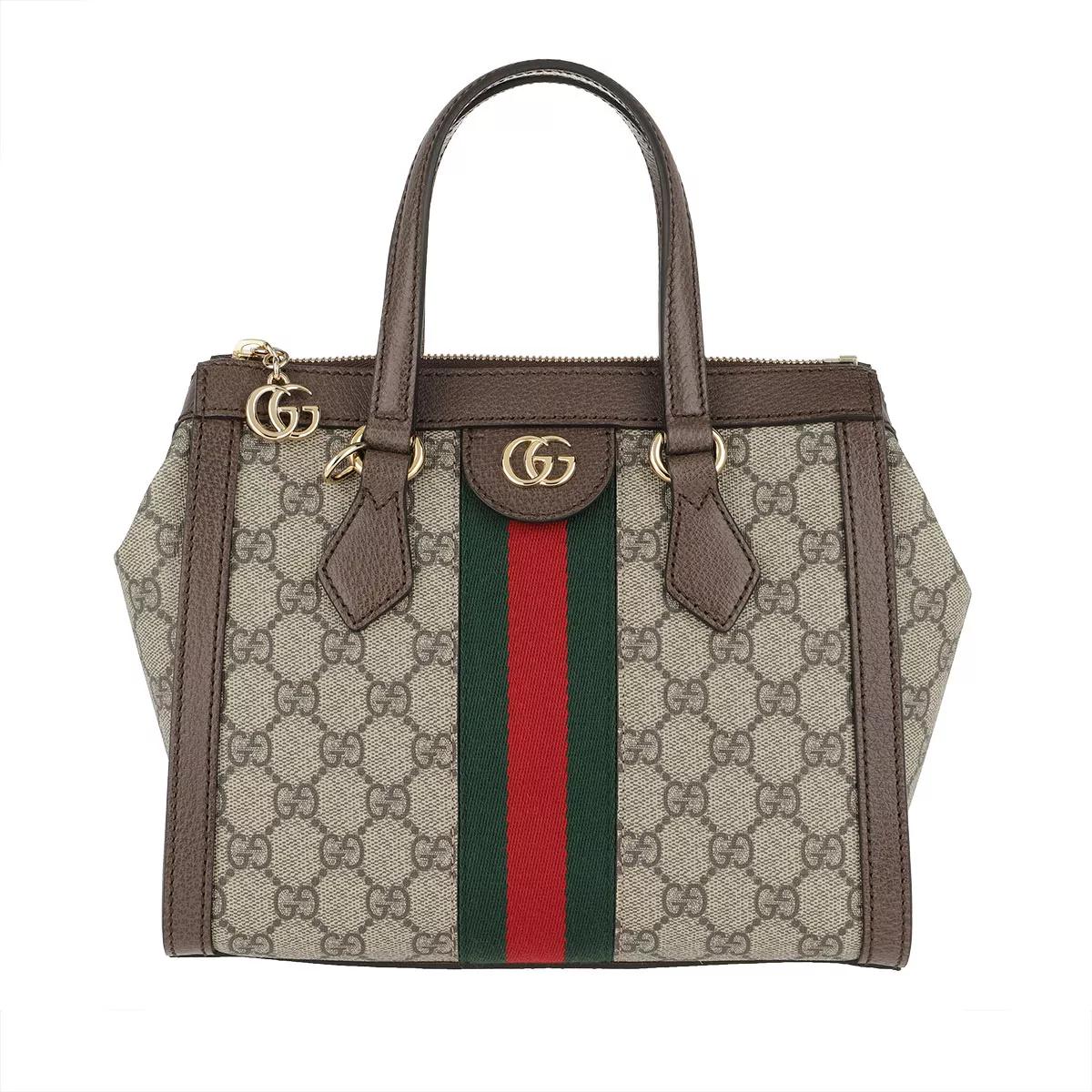 Gucci Totes & Shopper - Ophidia Tote Bag Canvas Small - Gr. unisize - in Braun - für Damen