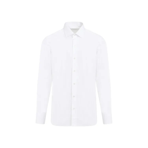 Tom Ford  Optical White Popeline Shirt White