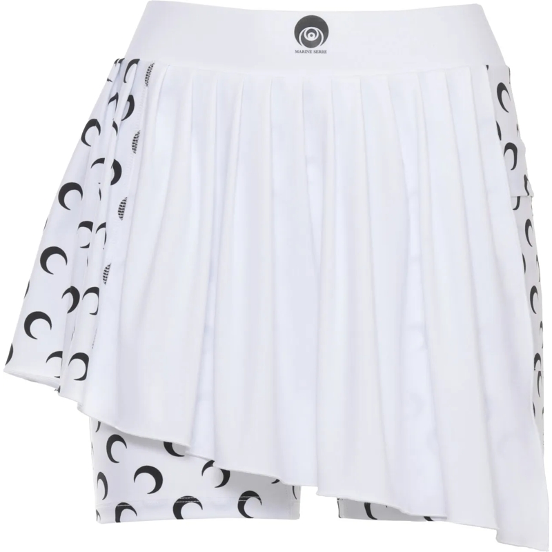 Marine Serre Minijupe Skirts White weiß