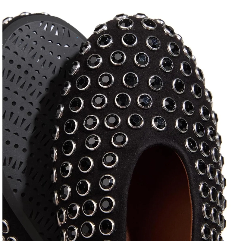 Alaia Ballerines Ballet Flats Noir(Image 4)