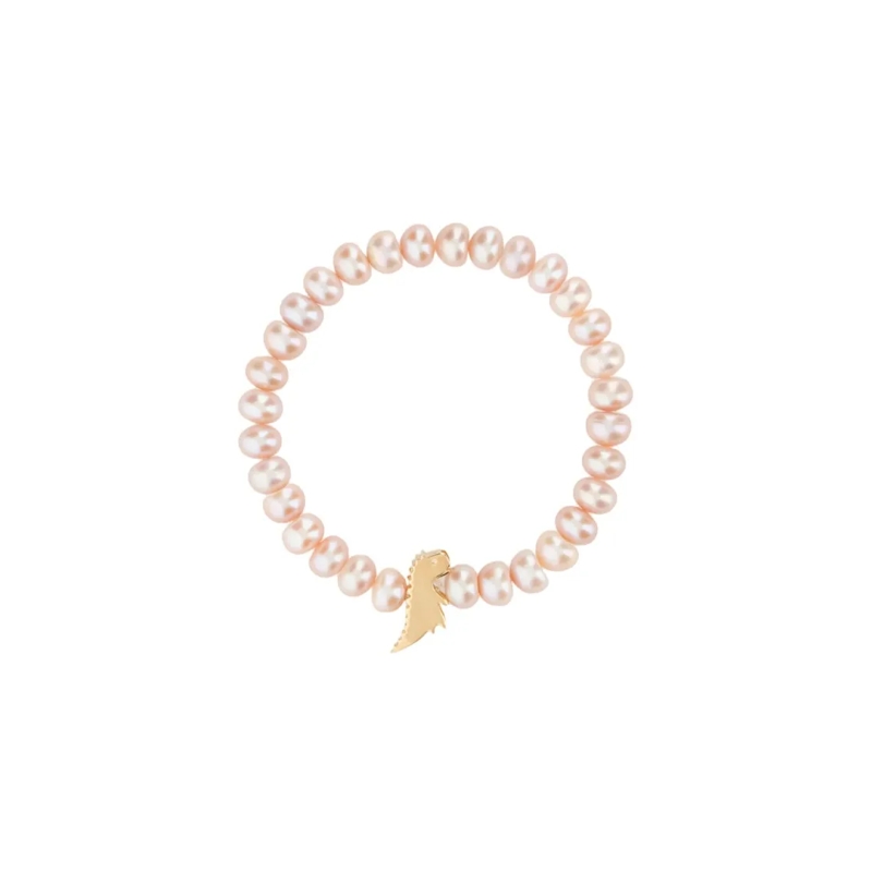 Aliita Armband Dino Bold Pink Pearl Bracelet Not Applicable