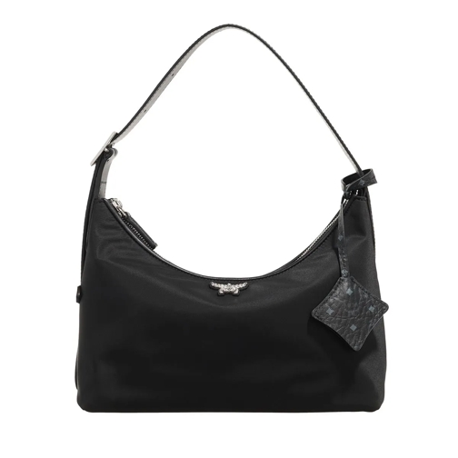 MCM Hobo Bag Aren Fbr Hobo Sml Bk Black