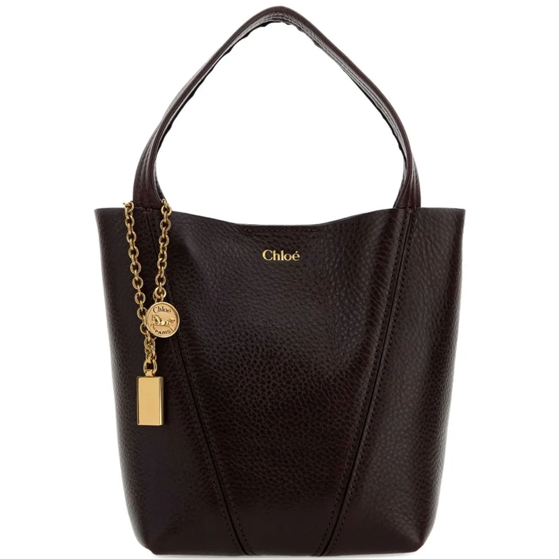 Chloé Shopper Bags Purple lila
