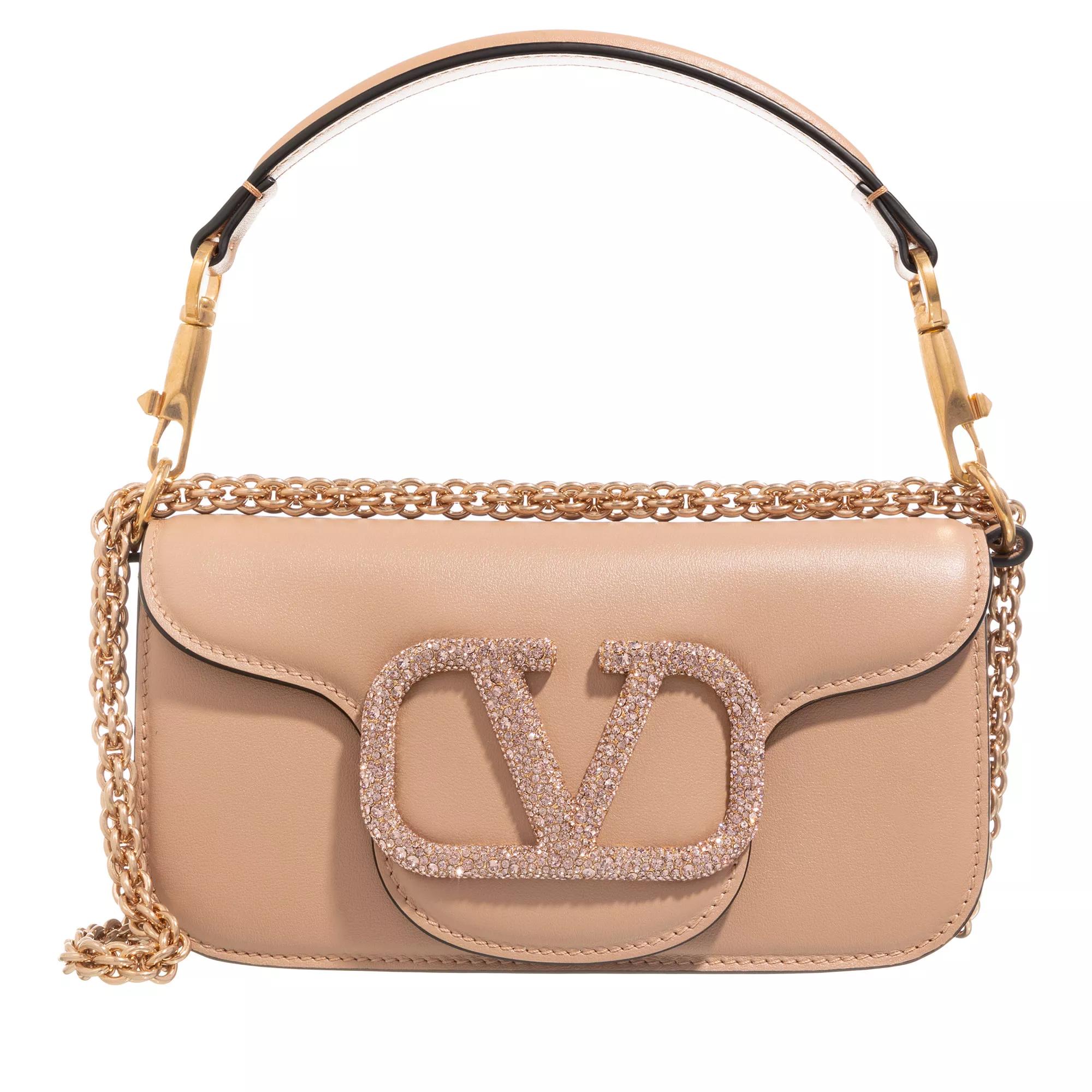 Valentino Garavani Crossbody Bags - Loco Small Shoulder Bag For Woman - Gr. unisize - in Gold - für Damen