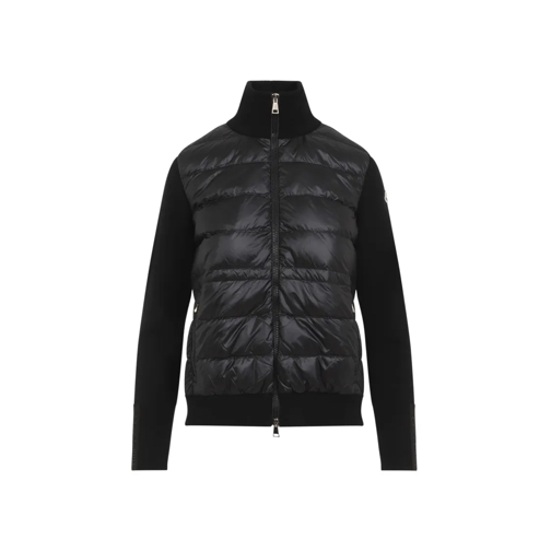 Moncler Knitted Cardigan Black Vest