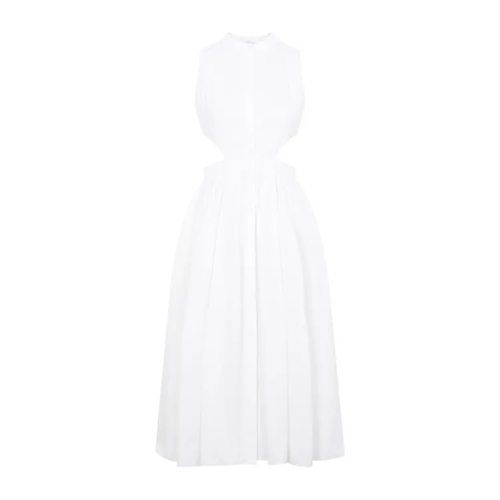 Alexander mcqueen white dress hotsell