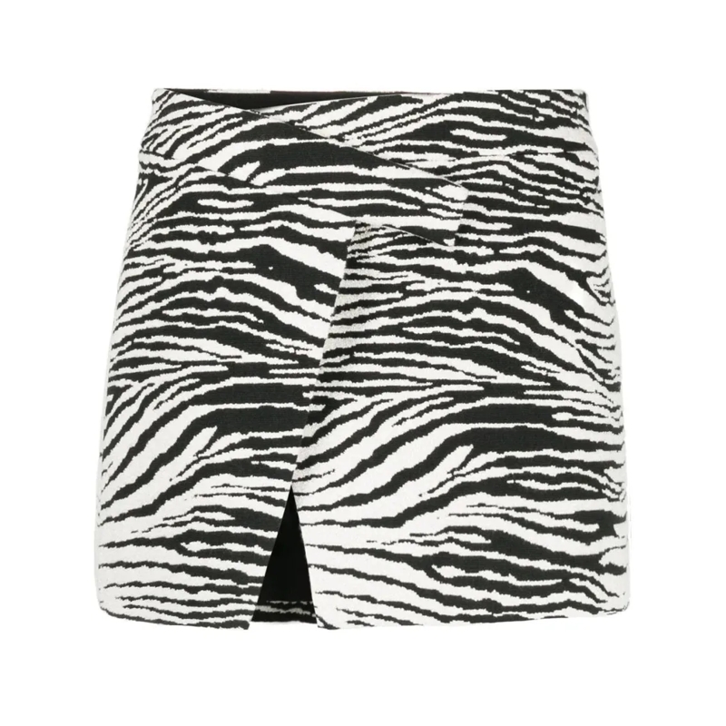 The Attico Minijupe Cloe Mini Skirt Grey