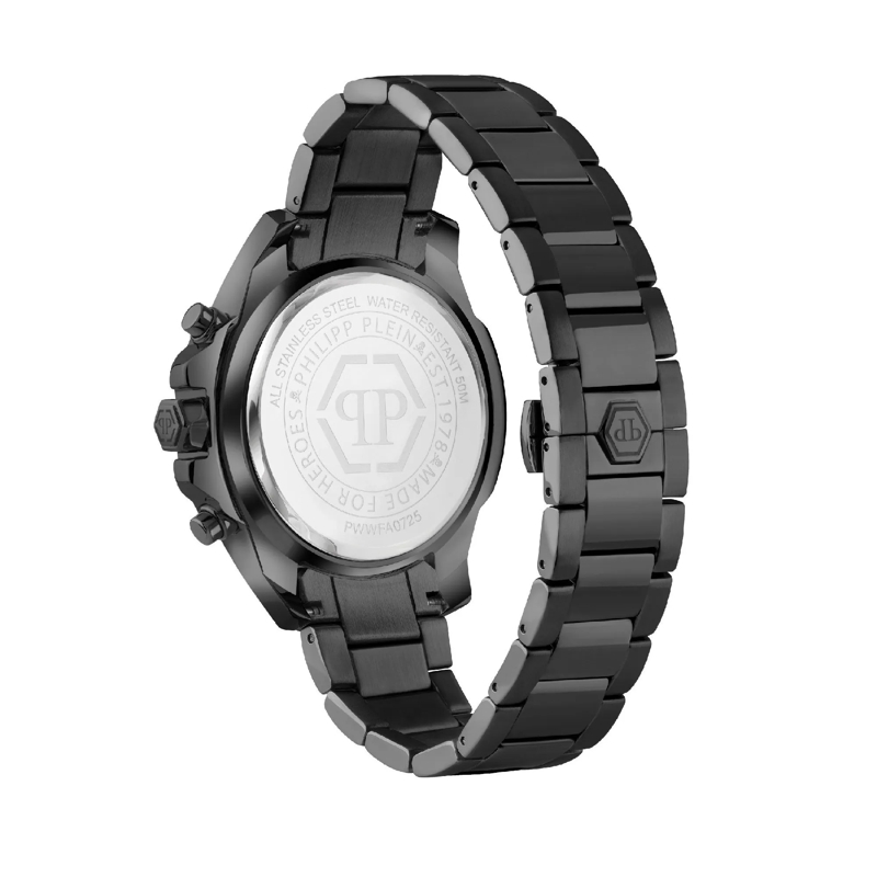 Philipp Plein Chronograph Quarz-Chronographenuhr The $Kull Chrono schwarz(Image 2)