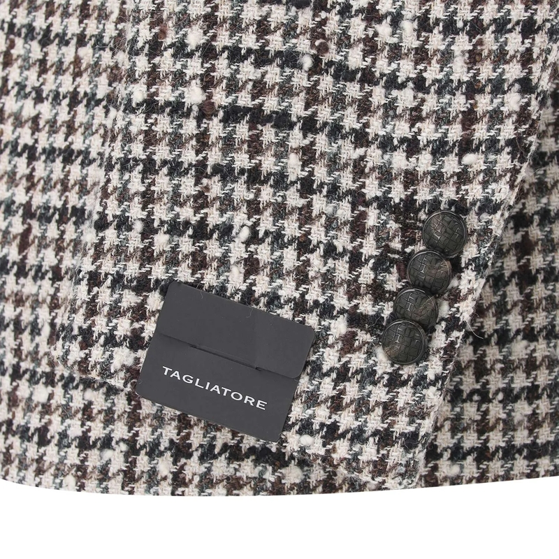 Tagliatore Anzugjacke Sakko aus Wollmix braun(Image 5)