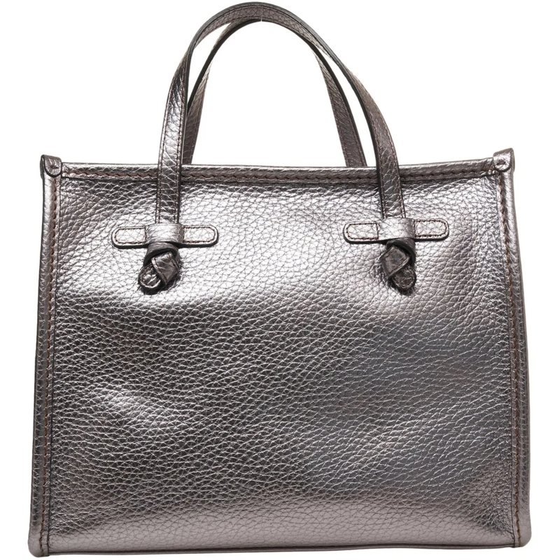 Gianni Chiarini Fourre-tout Grained leather hand bag grau