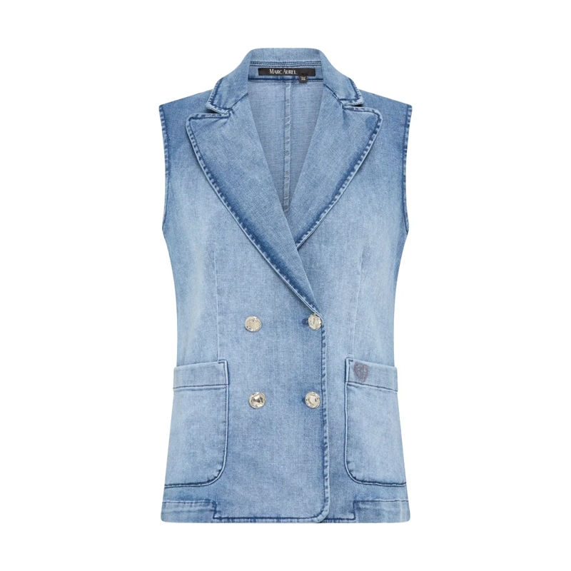 Marc Aurel Weste Jeansweste blau