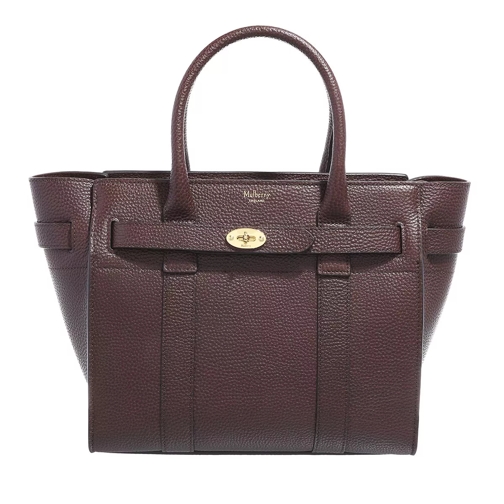 Mulberry Bayswater Small Zipped Tote Oxblood Fourre-tout