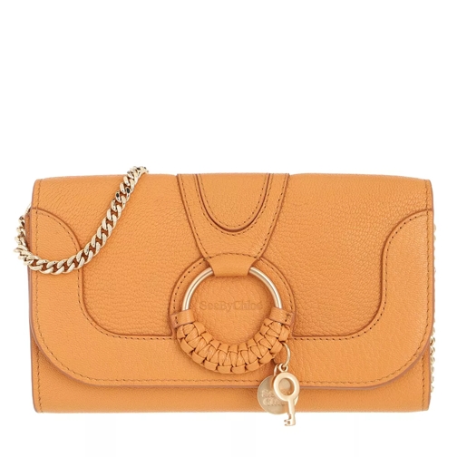 See By Chloé Hana Wallet On Chain Blushy Pink Wallet On A Chain