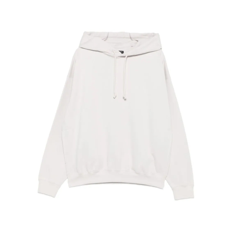 Y-3  Light Cotton Blend Hoodie White