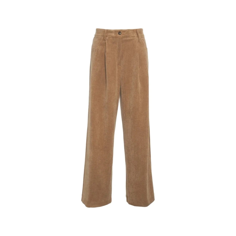 8Pm  Philomena' Pleated Trousers Brown