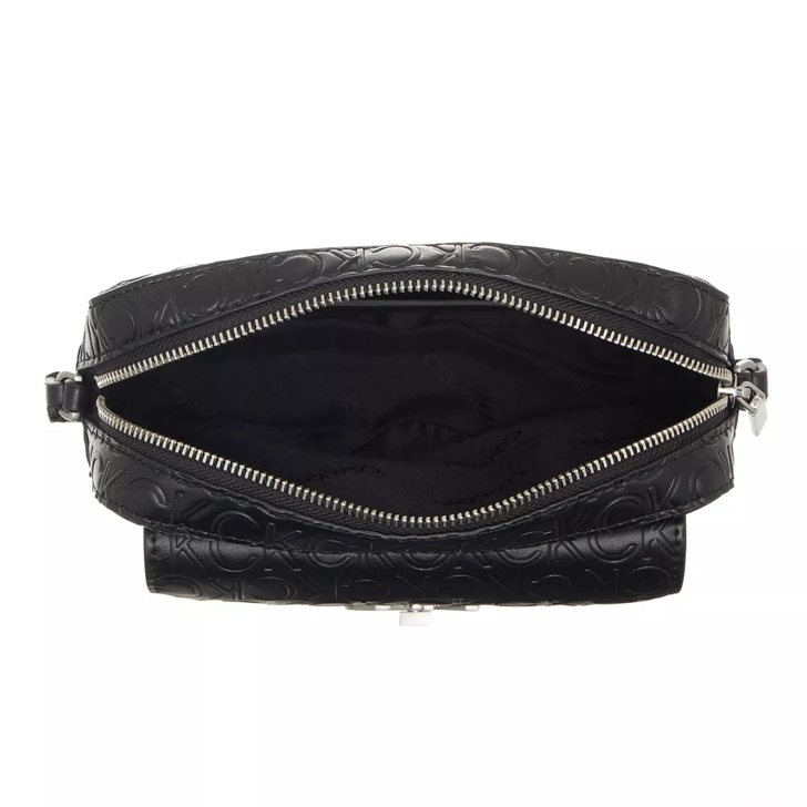 Calvin Klein Re-Lock Embossed Crossbody Bag