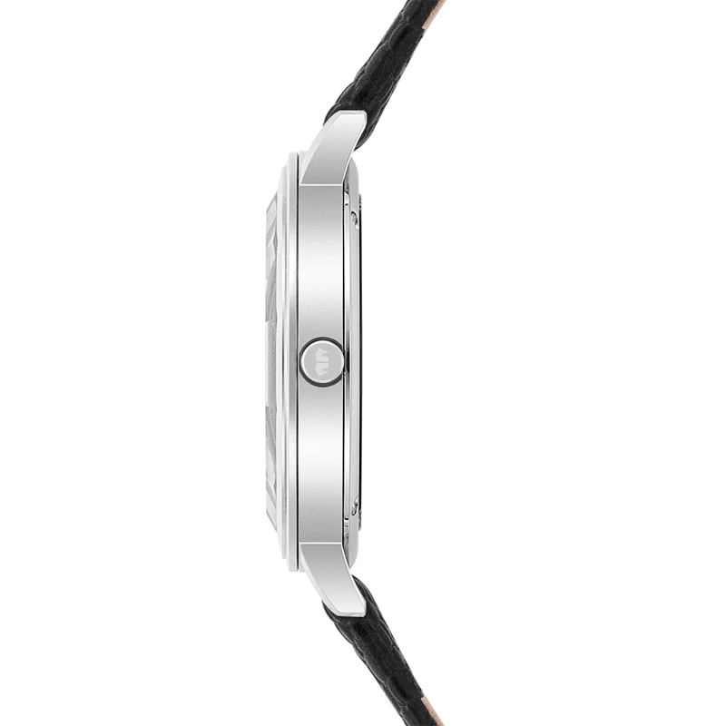 Rhodenwald & Söhne Automatikuhr Damen Armbanduhr Lucrezia Echtleder silber(Image 3)