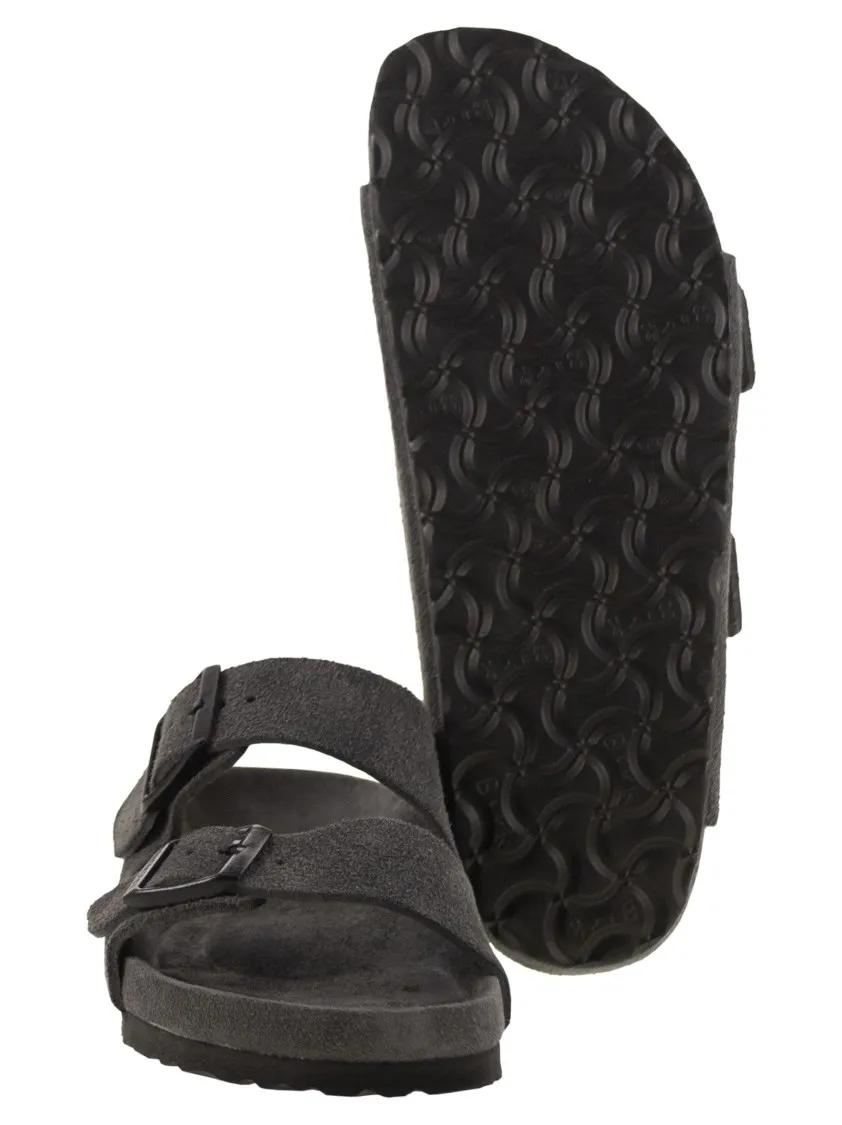 Thumbnail - Birkenstock Sandalen - Arizona Exquisite - Slipper With Double Buckle - Gr. 41 (EU) - in Schwarz - für Damen