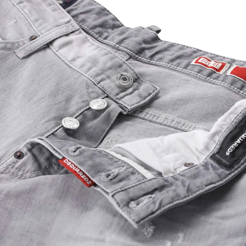 Dsquared2 Jeans Straight-Fit Jeans Skater grau(Image 3)