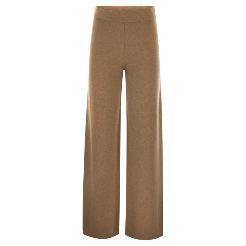 Max Mara  Moritz - Wool And Cashmere Trousers Brown