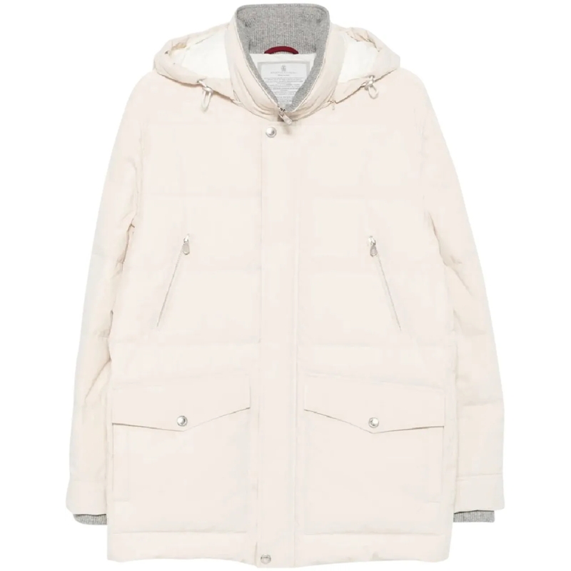 Brunello Cucinelli Daunenjacke piumino divers mehrfarbig