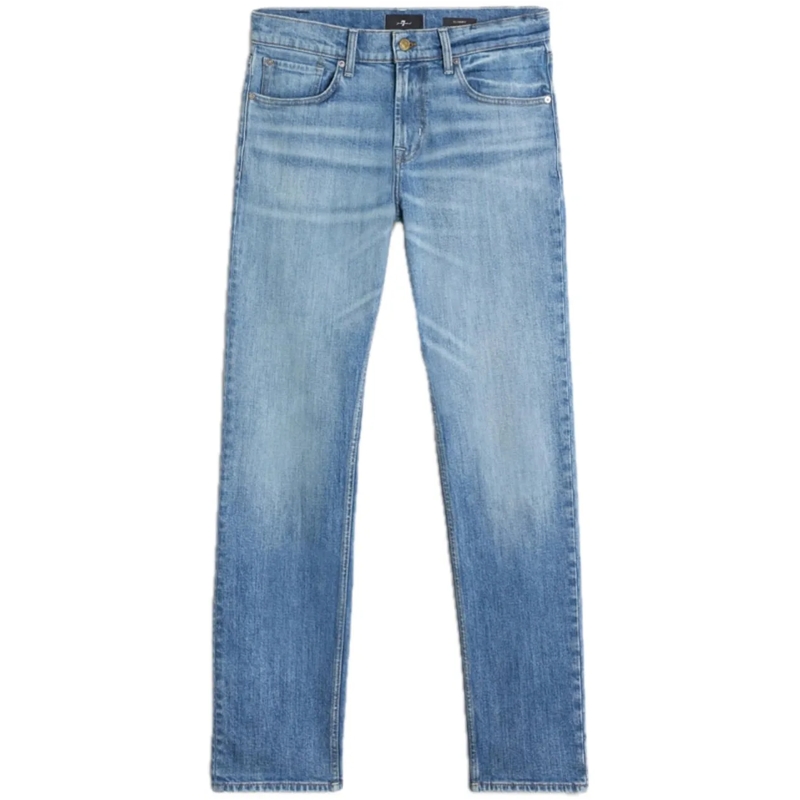 Seven for all Mankind Tapered-Jeans jeans slimmy blue blau