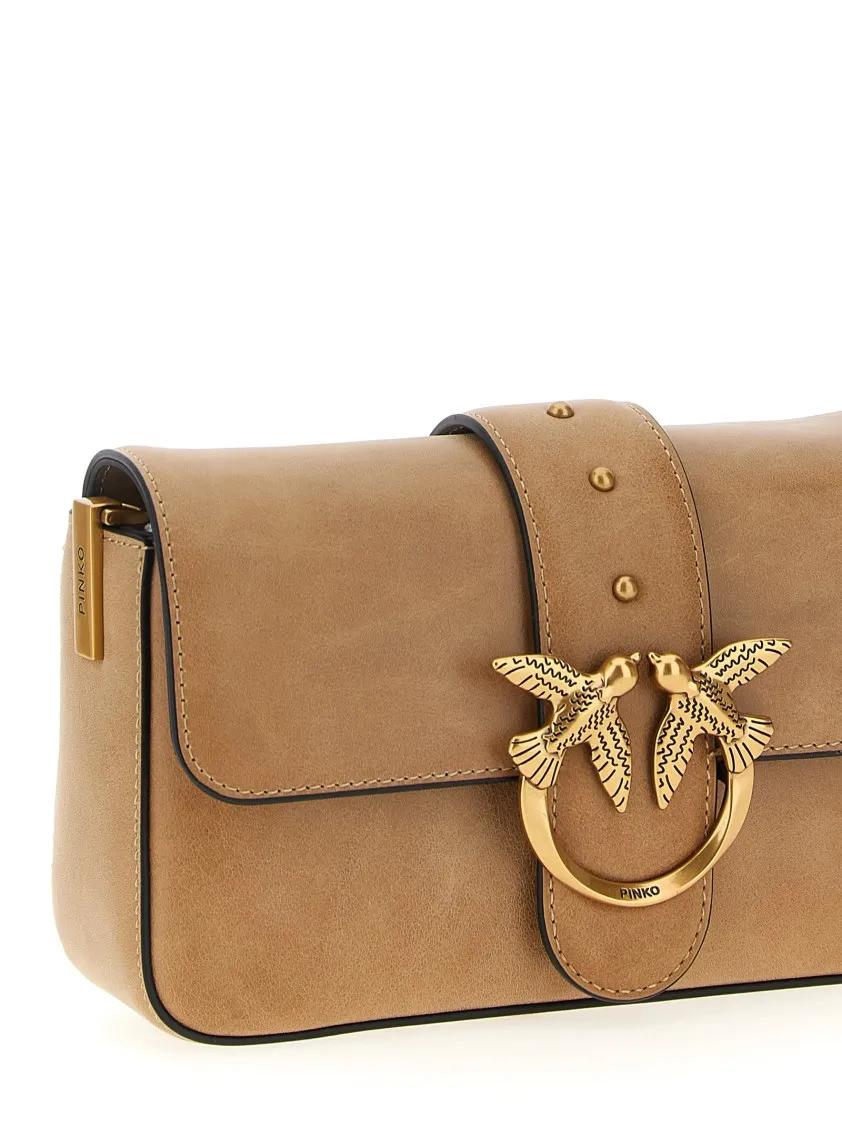 pinko Hobo bags 'Mini Love Bag Slouchy' Shoulder Bag in bruin