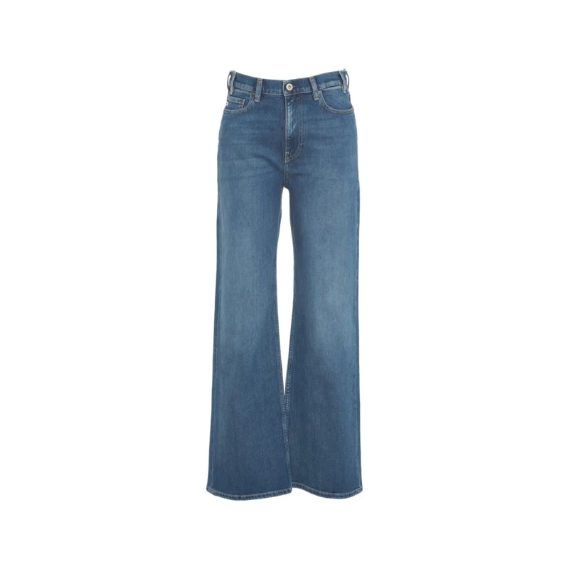 Adriano Goldschmied Jeans Wide Leg Jeans With High Waist Blue