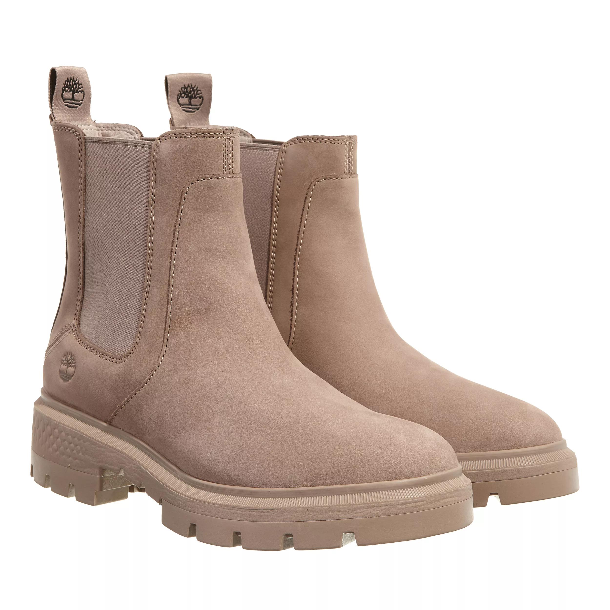 Cortina Valley Chelsea Taupe Gray Chelsea Boot