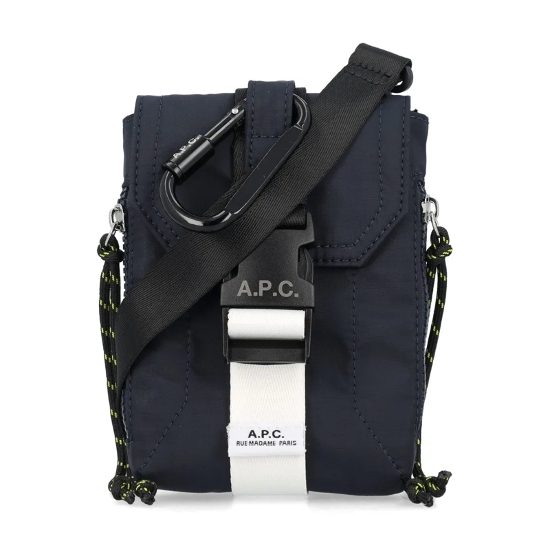 A.P.C. Sac à bandoulière Treck Crossbody Pouch Black