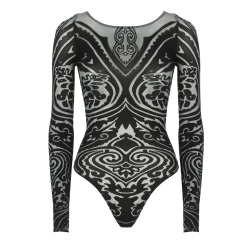 Wolford  Paisley Tattoo Body Black