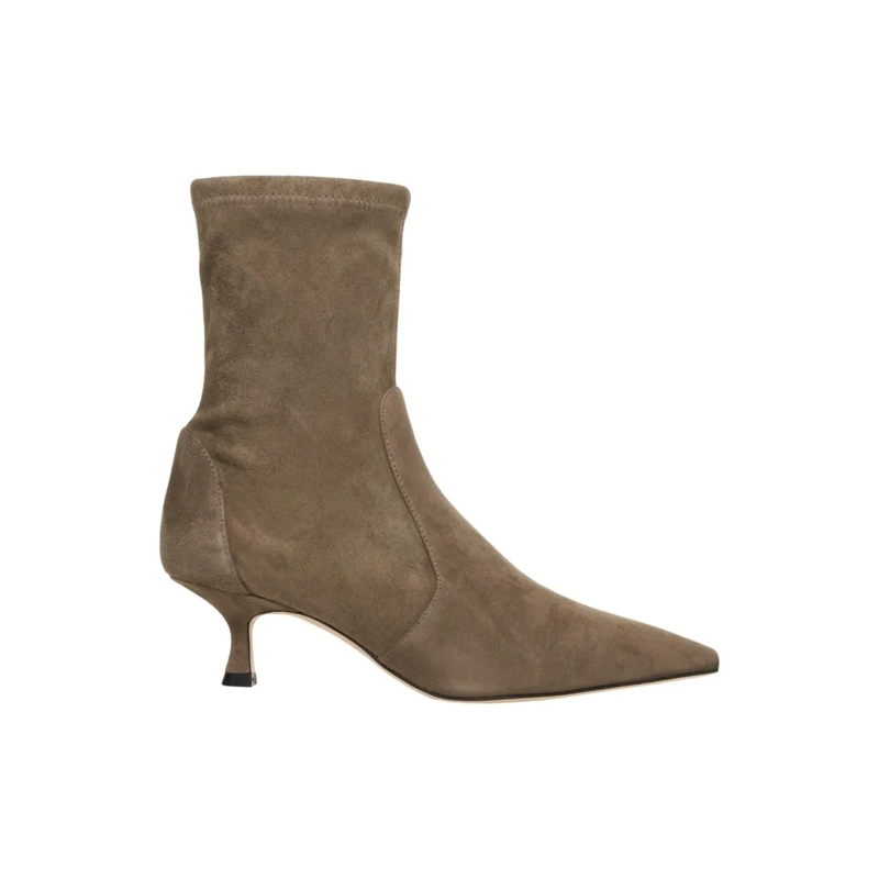 Stuart Weitzman Laarzen Naomi' Suede Boots Brown