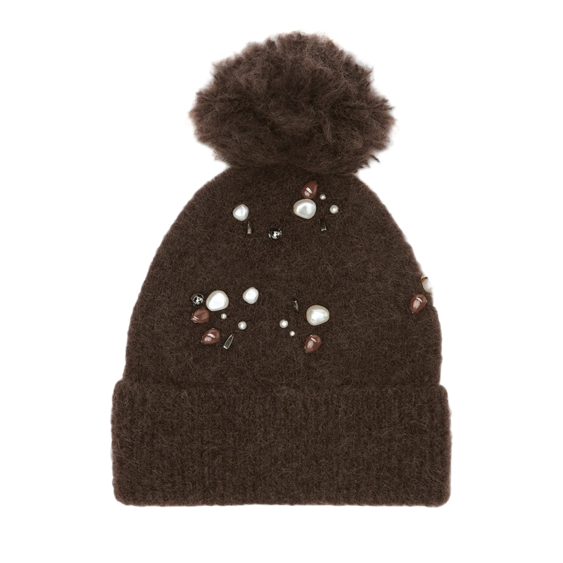 Dorothee Schumacher Hut LOVING TOUCH beanie choco black