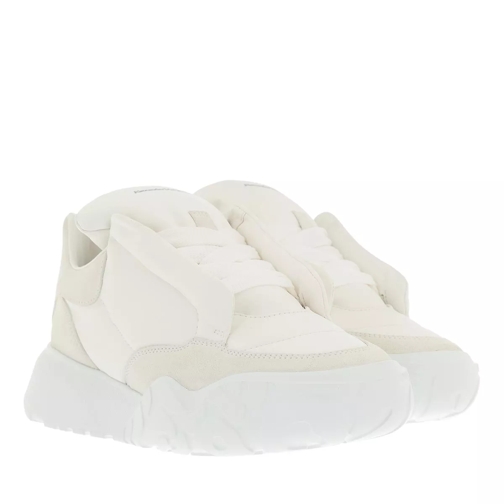 Alexander McQueen Oversized Sneakers Fabric White lage-top sneaker