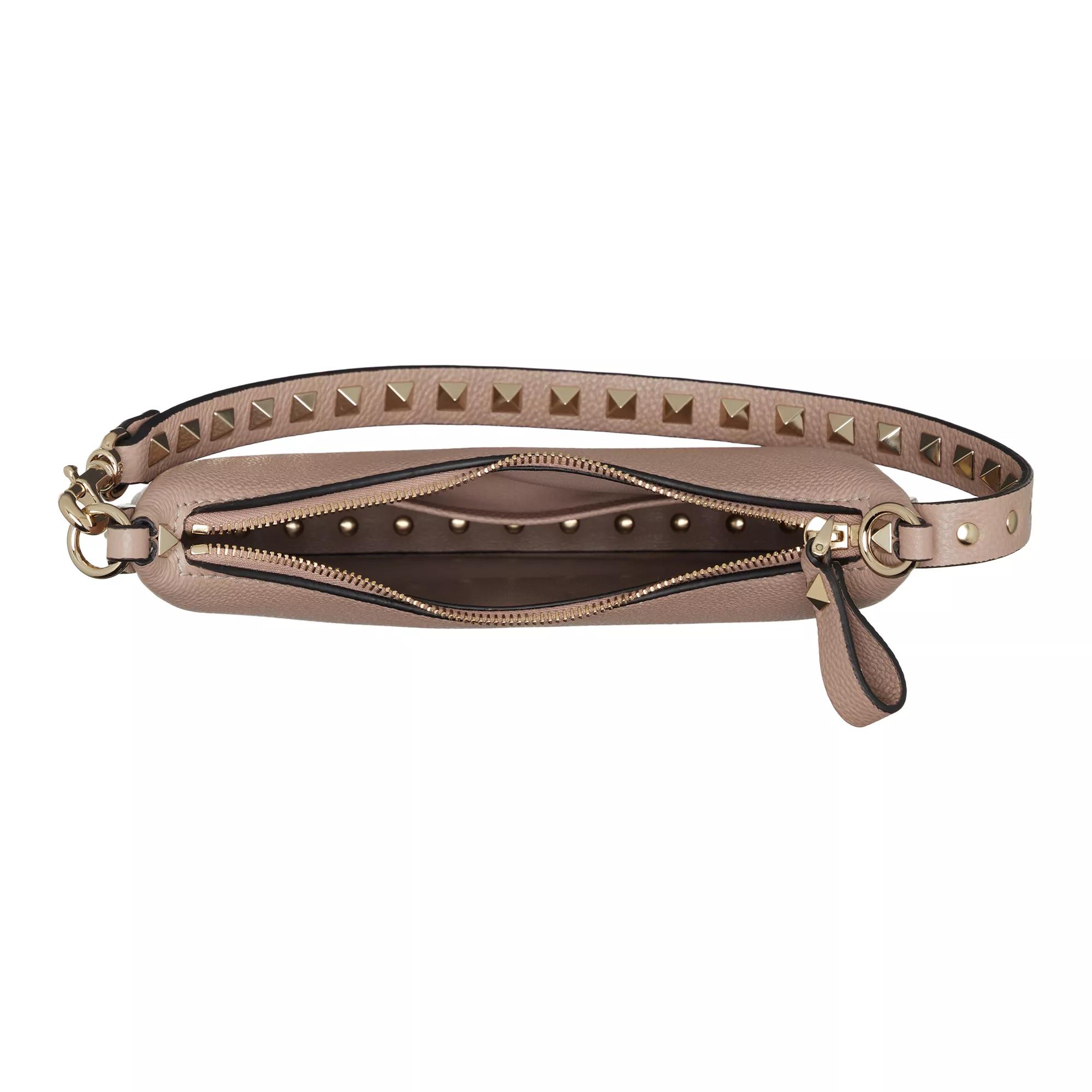 Valentino Garavani Hobo bags Rockstud Mini Hobo Bag in taupe