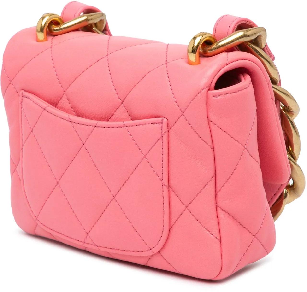 Thumbnail - Chanel Hobo Bags - Mini Quilted Lambskin Funky Town Flap - Gr. unisize - in Gold - für Damen