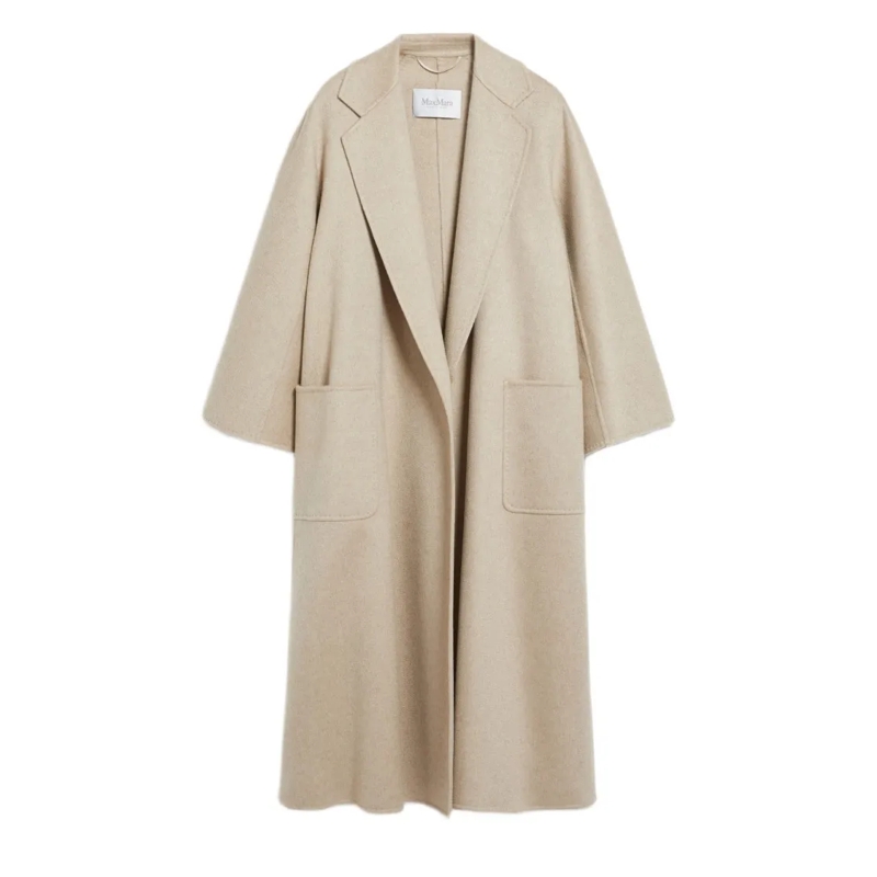 Max Mara Manteau de transition Ludmilla Cashmere Coat Neutrals