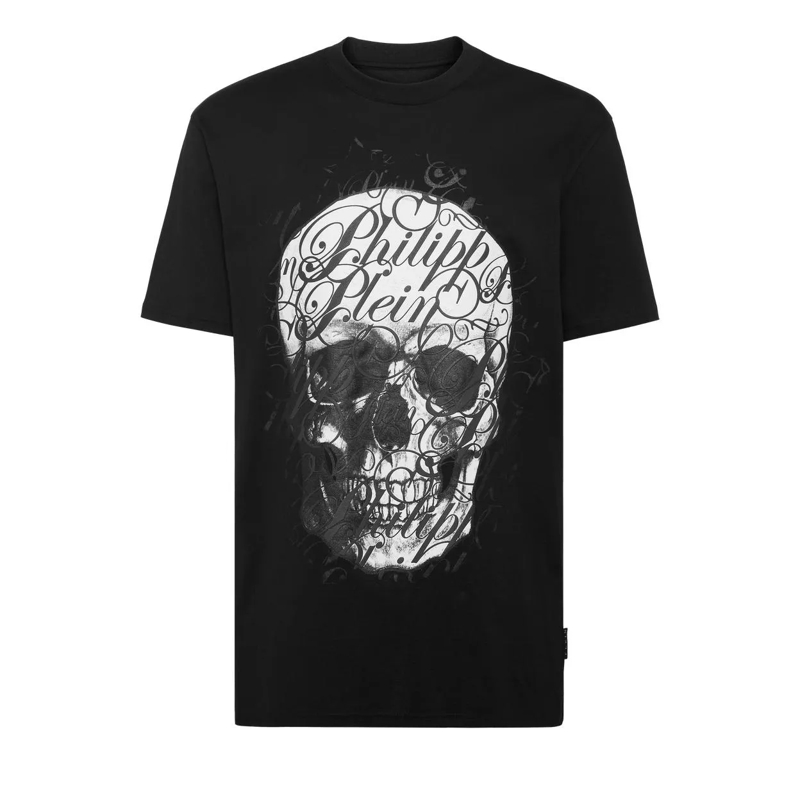 Philipp Plein T-Shirt T-Shirt Coursive schwarz