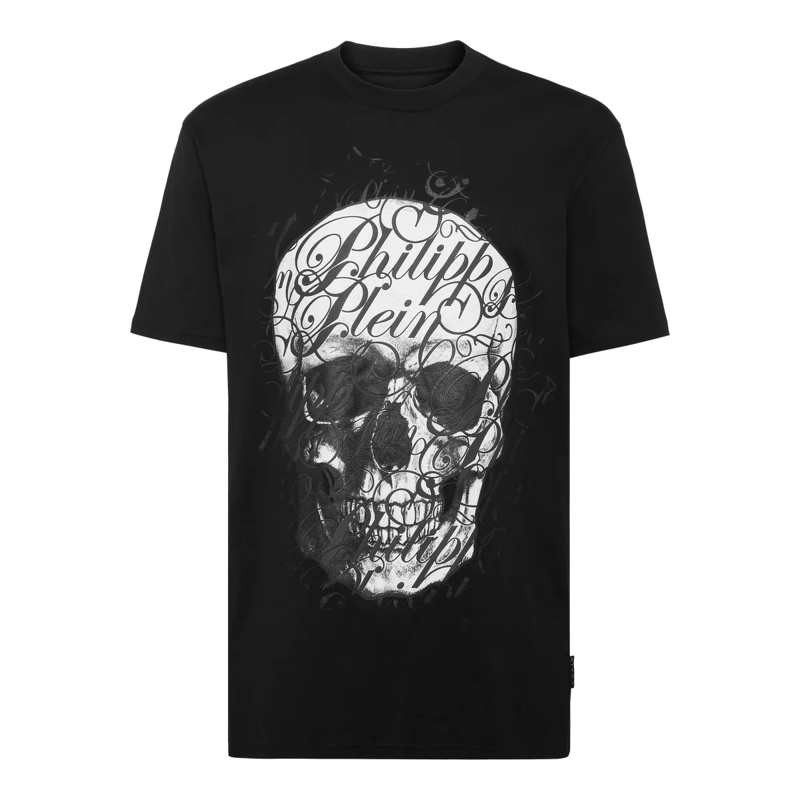 Philipp Plein T-Shirt T-Shirt Coursive schwarz