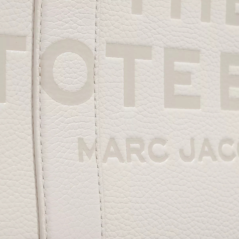 Marc Jacobs Tote The Medium Tote Cotton Silver(Image 4)