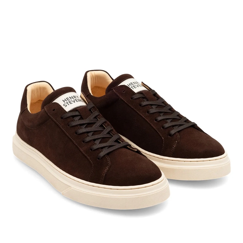 Henry Stevens Low-Top-Sneaker Sneaker Travis S1 mittel-braun(Image 4)
