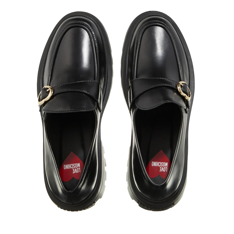 Love Moschino Loafer Her Love Scarpa Donna Nero(Image 4)