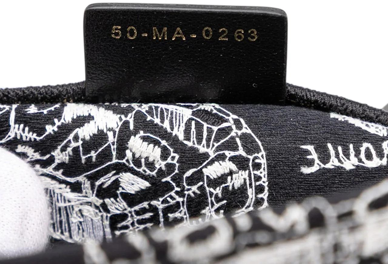 Thumbnail - Christian Dior Shopper - Medium Canvas Embroidered Plan De Paris Book Tote - Gr. unisize - in Schwarz - für Damen